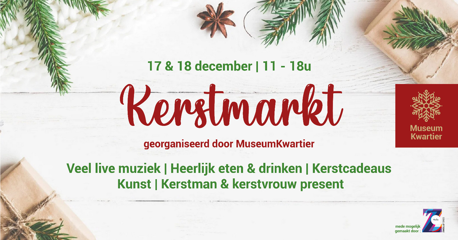 Kerstmarkt 17 & 18 December